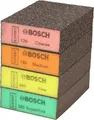 Produktbild: Bosch 20x EXPERT S471 Standard Schleifschwämme (für Farbe auf Holz, Weichholz, Ø 69 x 97 x 26 mm, Grob/Mittel/Fein/Superfein, Professional Zubehör Handschleifen)