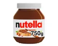 Produktbild: nutella Schokoaufstrich, Nutella Aufstrich fürs Brot Haselnuss Nougat Creme schokoladig 750g