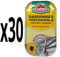 Produktbild: RAMIREZ Portugiesische Sardinen 125 g In Pflanzenöl – Premium‑Qualität x30