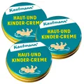 Produktbild: 3x 30ml Kaufmanns Haut- und Kindercreme Pflege & Schutz Vitamin E Hautcreme baby