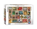 Produktbild: EUROGRAPHICS Puzzle Puzzle Gemälde Collage 1000 Teile, Puzzleteile