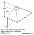 Produktbild: Bosch DWP96BC50, 600 m³/h, Geleitet, A, A, C, 69 dB