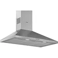Produktbild: Bosch DWP96BC50 Serie 2 Wandesse, 90 cm breit, Um- & Abluft, Made in Germany, LED-Beleuchtung gleichmäßige Ausleuchtung, Drucktastenschalter, 3 Leistungsstufen, Metallfettfilter spülmaschinengeeignet