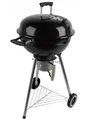 Produktbild: Trend Line Holzkohlegrill TrendLine Kugelgrill Parrilla Ø 44 cm schwarz, Mit Rollen