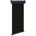 Produktbild: Balkon-Seitenmarkise 85x250 cm Schwarz Vidaxl