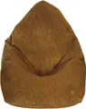 Produktbild: Dreamroots Bean Bag 80x80x120cm Sitzsack mit Lehne und Bezug Sitzkissen Boden Chill Sack Bubibag Sitzsack Sitzsack mit Füllung Sitzsack Sugar Cookie