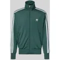 Produktbild: adidas Originals Regular Fit Sweatjacke mit Stehkragen Modell 'Bird' in Dunkelgruen, Größe M
