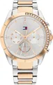 Produktbild: Tommy Hilfiger Multifunktionsuhr KENNEDY 1782387, Quarzuhr, Armbanduhr, Damen, Datum, Glaskristalle, Edelstahlarmband