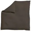 Produktbild: Schlafgut Bettdeckenbezug Woven Satin, Braun, Textil, Uni, 200x200 cm, Textiles Vertrauen - Oeko-Tex®, AZO-frei, Bsci, Oeko-Tex® Standard 100, pflegeleicht, atmungsaktiv, bügelleicht, schadstoffgeprüft, weiche und anschmiegsame Oberfläche, dicht gewebtes Garn, Schlaftextilien, Bettwäsche, Bettwäsche, Satin-Bettwäsche