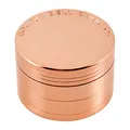 Produktbild: LIHAO Pollen Grinder Crusher für Spice,Kräuter,Gewürze,Herb,Kaffee 4-teiliges Set mit Pollen Scraper (Rosa Golden)