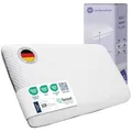 Produktbild: Wolkenfeld Memory Foam Nackenstützkissen 60x40x10 – Atmungsaktives und Komfortables Nackenkissen – Optimaler Support für Nacken, Rücken und Schultern – Tencel-Faser – Oeko-TEX Zertifiziert