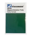 Produktbild: Viessmann 8435 Magnet-Detektor Folie L 7,5 x B 7,5 cm, Neu 2023