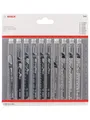 Produktbild: Bosch STIKSAVKLINGESĆT TRĆ 10STK 2607011169