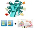 Produktbild: Genius Gemüsehobel Genius Gemüseschneider Nicer Dicer Mando 13tlg.Gemüsehobel + Rainbow, Kunststoff, Edelstahl, (Gemüsehobel-Set bestehend aus 13 Teilen)