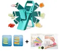 Produktbild: Genius Gemüseschneider Nicer Dicer Mando 13tlg.Gemüsehobel + Rainbow Schwamm L