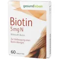 Produktbild: Gesund Leben Biotin 5 mg N Tabletten 60 St