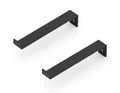 Produktbild: Alberts 823306 Regalträger Ben | ein Paar | Regalhalter in mehreren Größen | wahlweise in verschiedenen Trendfarben | Regalwinkel als ein Paar oder einzeln | Größe 62 x 209 x 30 mm