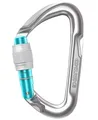 Produktbild: Edelrid - Pure Screw silver Karabiner Schrauber Schraubkarabiner Klettern