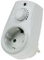 Produktbild: CHILITEC STECKDOSEN-DIMMER 20-280 Watt stufenlos Dimmen Glüh-u. Halogen-Lampen