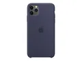 Produktbild: Apple iPhone 11 Pro Max Silicone Case mitternacht MWYW2ZM/A