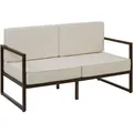 Produktbild: Gartensofa Loungesofa Gartenmöbel Gartenlounge Outdoorsofa 250kg wasserabweisend