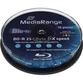 Produktbild: MediaRange Mediarang BD-R 6x Single Layer 25GB 10-Pck. (10x) (MR500)