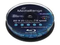 Produktbild: MediaRange MR500 BD-R 25GB 6x 10-pack printabl ~E~