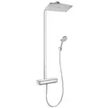 Produktbild: Duschsystem Hansgrohe Raindance Select 360 Handbrause, Kopfbrause 360 x 190 mm und Thermostat, chrom - 27112000