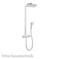 Produktbild: Hansgrohe Select 360 Showerpipe Duschsystem Thermostat 27112000  Kopfbrause