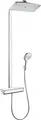 Produktbild: hansgrohe Raindance Select E360 1 jet Showerpipe, mit Thermostat, 27112000,