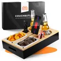 Produktbild: NewHabitat Couchbar Snackbox aus Bambus Schwarz B-WARE Rückäufer