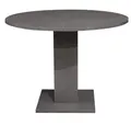 Produktbild: Tap/Rund_90 Esstisch RUND Küchentisch graphit grau ausziehbar 90 cm Durchmesser