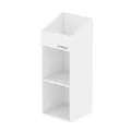 Produktbild: Glorious Record Rack 330 white - fortschrittliche Vinylstation mit 2-teiligem Layout, bis zu 330 Platten im 12''-Format, einfacher Aufbau, weiß