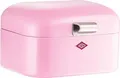Produktbild: WESCO Brotkasten Mini Grandy | Schmuckdose | Aufbewahrungsbox | Stahlblech | kompakt 18x12x17cm | pink