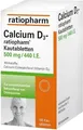 Produktbild: Calcium D3 ratiopharm Kautabletten 100 St