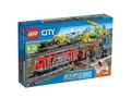 Produktbild: LEGO® City 60098 Schwerlastzug Eisenbahn Güterbahnhof Schüttgutwaggon Kran