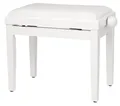 Produktbild: Steinmayer Klavierbank Pianobank - Höhenverstellbar von 47-56 cm (Hochwertiger Sitzkomfort, 1-St., Sitzfläche 55 x 32 cm), Leichtgängige Spindelmechanik
