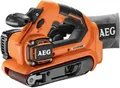 Produktbild: AEG Akku-Bandschleifer BHBS18-75BL-0 18V Solo-Version, inkl. 2x Schleifblätter im Karton