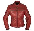 Produktbild: Modeka Iona Lady Urban-Lederjacke rot, Gr. 36
