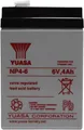 Produktbild: Yuasa NP4-6 NP4-6 Bleiakku 6V 4Ah Blei-Vlies (AGM) (B x H x T) 70 x 106 x 47mm Flachstecker 4.8mm Wartungsfrei