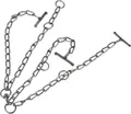 Produktbild: Kerbl Kuhkette 2 Trogenden 6 mm       12101