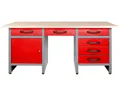 Produktbild: ONDIS24 Werkbank Harry 160 cm rot