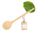 Produktbild: HOFMEISTER® Holz-Kochlöffel, 20 cm, Naturprodukt: handgefertigt, plastikfrei, Keine Kratzer im Topf, unbehandelt, hitzebeständig, antibakterieller Rührlöffel aus Buche, rund (1 Stück)