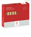 Produktbild: Baumkerzen Christbaumkerzen Gold 20 Stück 96x13mm Kerzen Wiedemann Topseller