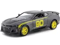 Produktbild: Motormax Chevrolet Camaro ZL1 2017#90 matt grau Modellauto 1:24