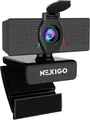 Produktbild: NexiGo N60 1080P Webcam, HD-Webcam mit Mikrofon, Softwaresteuerung und...
