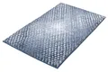 Produktbild: Kleine Wolke Badematte Badvorleger Badteppich Polyester blau creme 70 x 120 cm