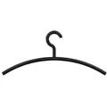 Produktbild: HEWI Kleiderbügel 570190 tiefschwarz, feststehender Haken