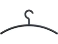 Produktbild: HEWI 570.1 90 Kleiderbügel 570.1 90 Kunststoff 90 tiefschwarz  Breite 450 mm Höh