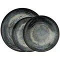 Produktbild: Rosenthal Geschirr-Set Arthur Krupp Stoneware Galaxy Neptune Dinnerset 12tlg, Steinzeug blau
